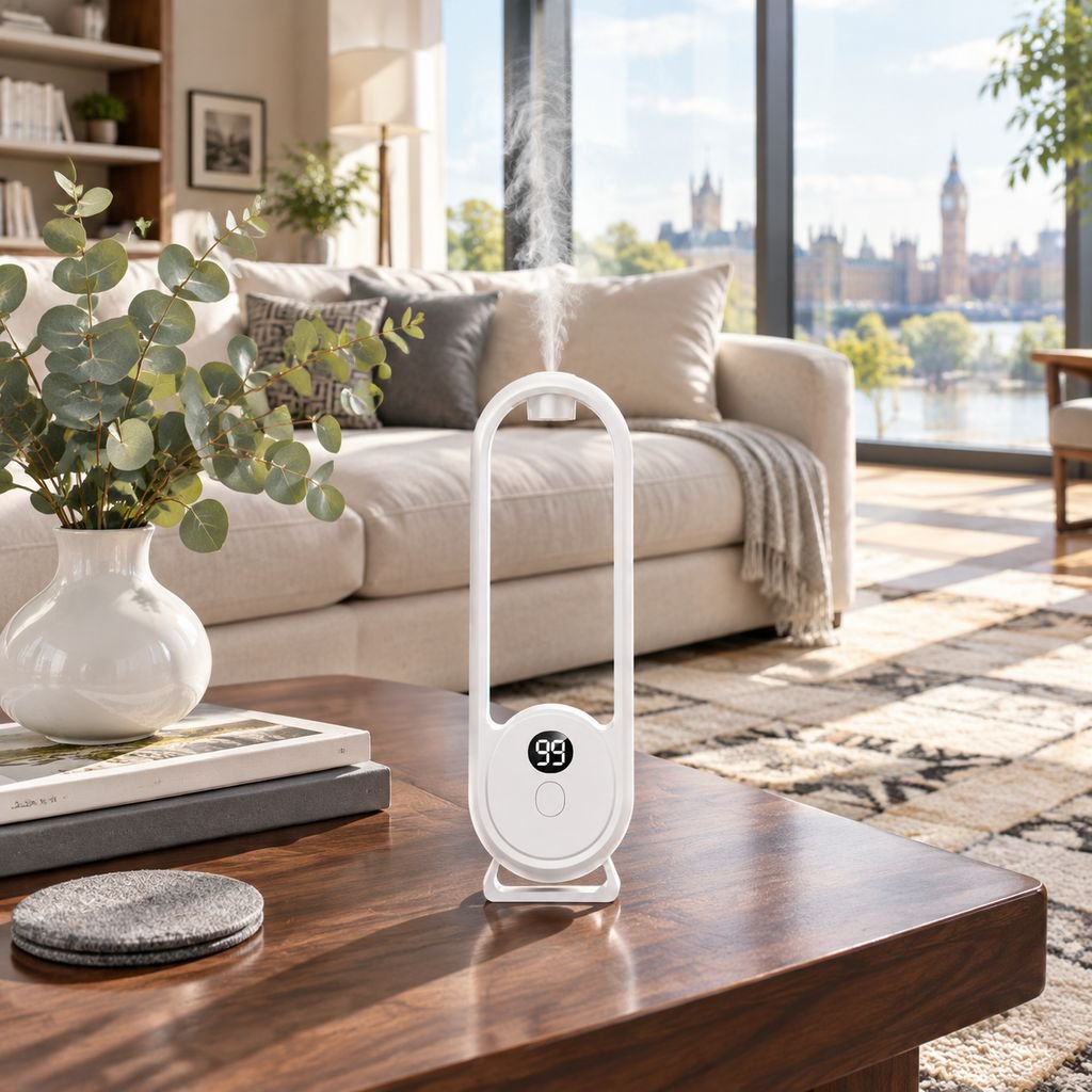 Automatic scent diffuser for homes, offices, and lounges