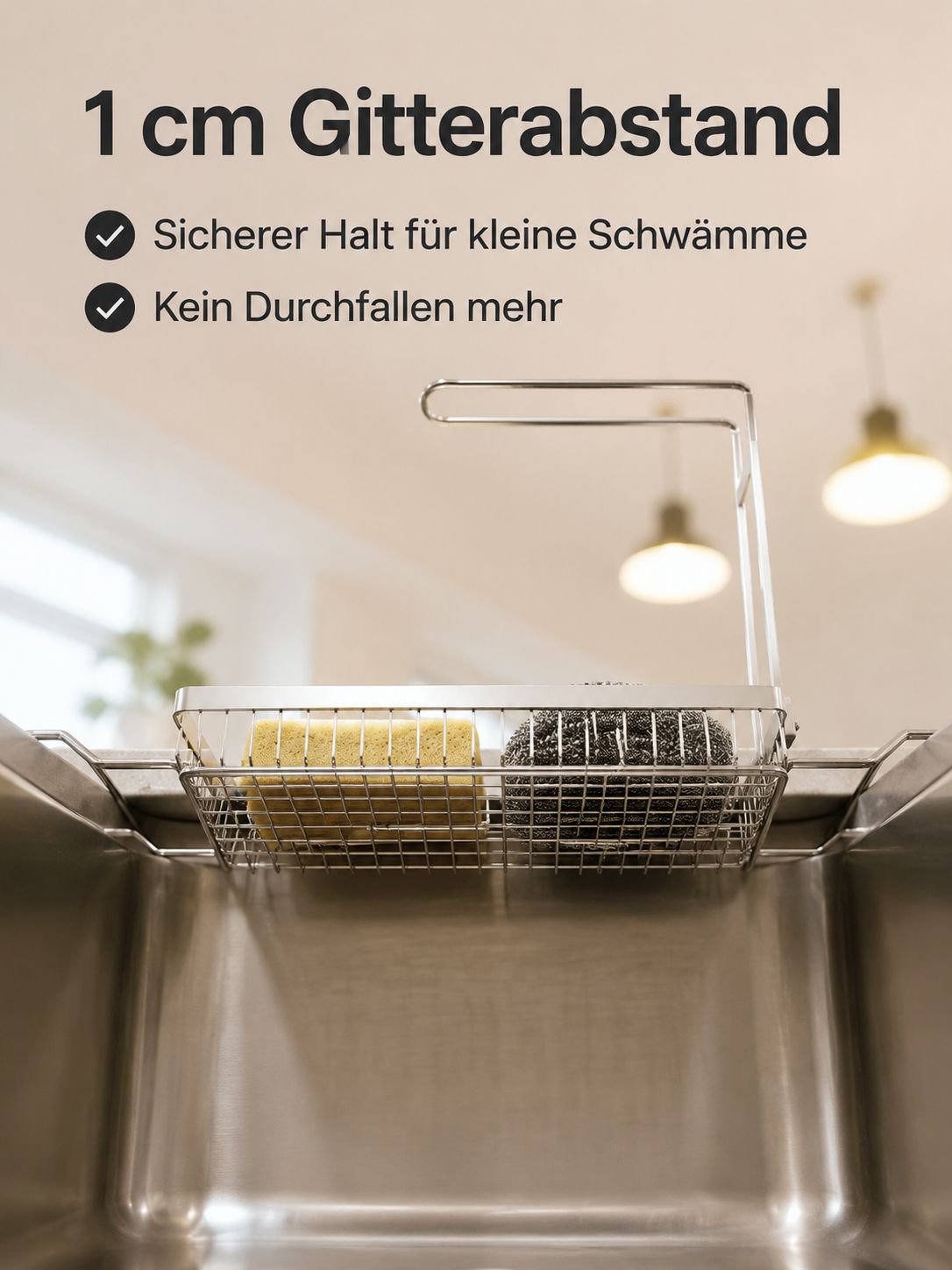 Modernes Design der Küchenspülbecken-Ablage