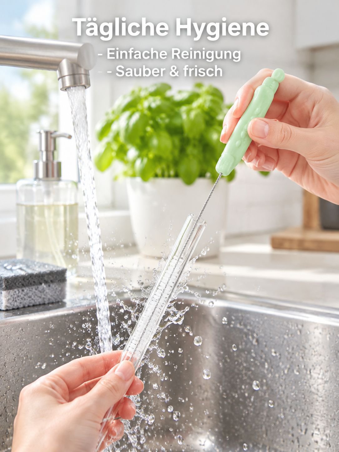 Crocodile Straw Cleaning Brush