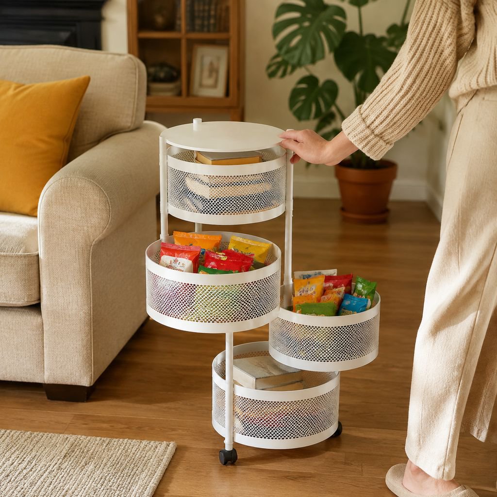 Mobile Multi-purpose Storage Shelf