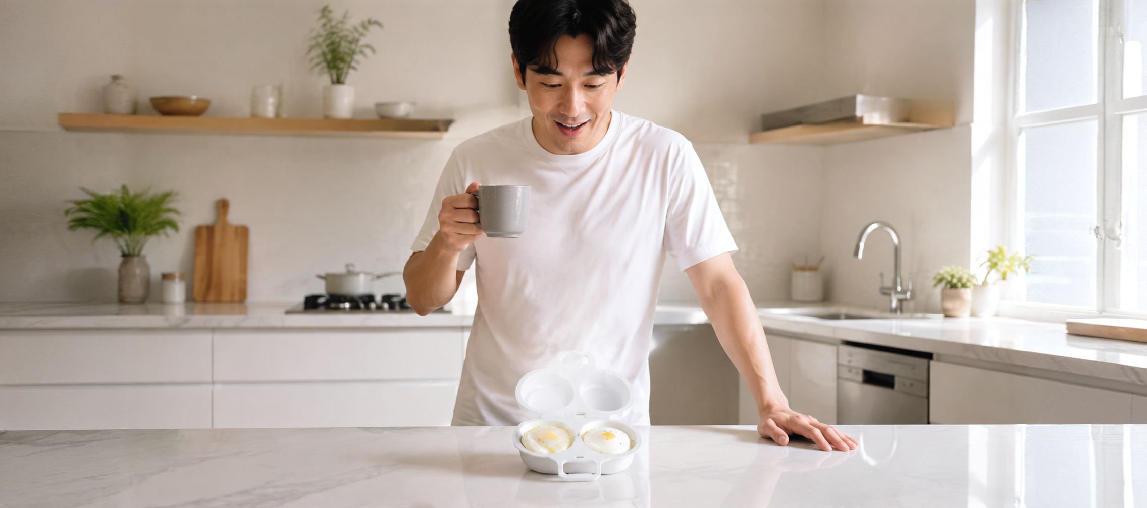 전자레인지용 계란찜기
