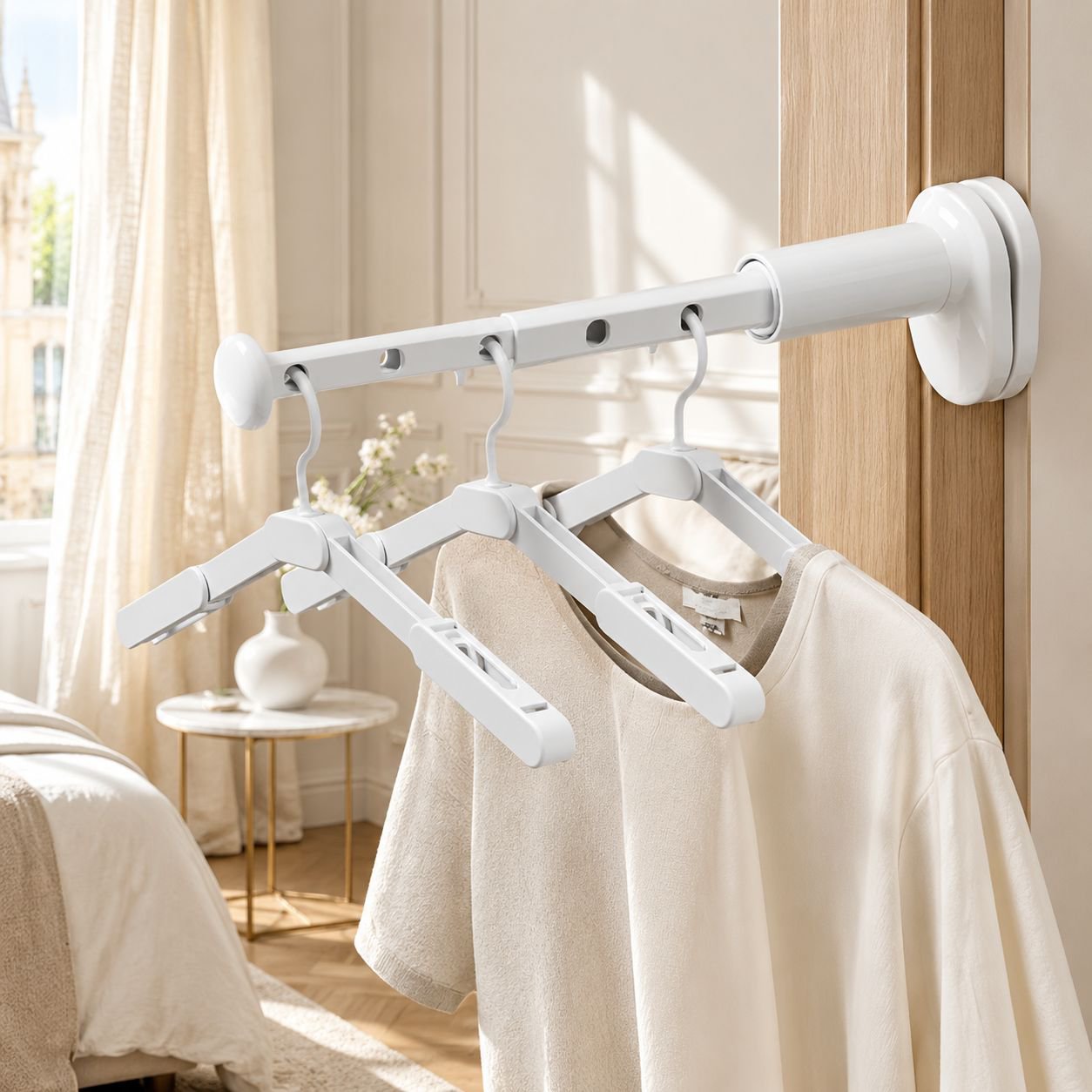 Porte-vêtements de voyage portable voyage voyage d'affaires hôtel intérieur porte-vêtements pliant s