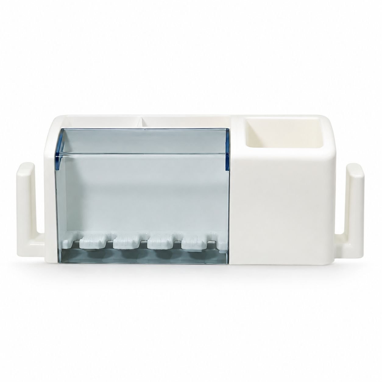 Wall-mounted No-drill Electric Toothbrush Stand Set with Cup