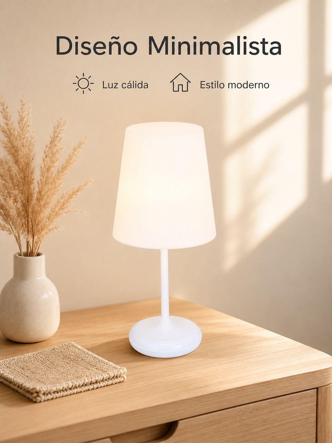 Luz nocturna multifuncional con sensor