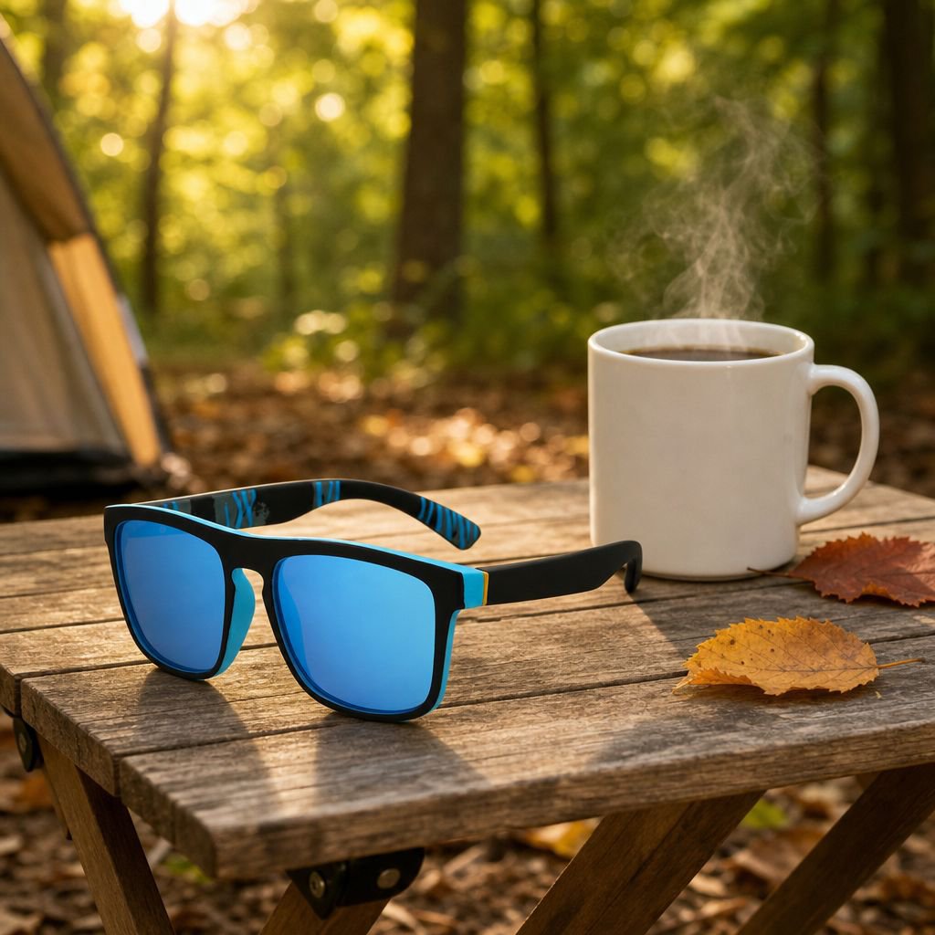 731 Polarized Sunglasses packaging and accessories