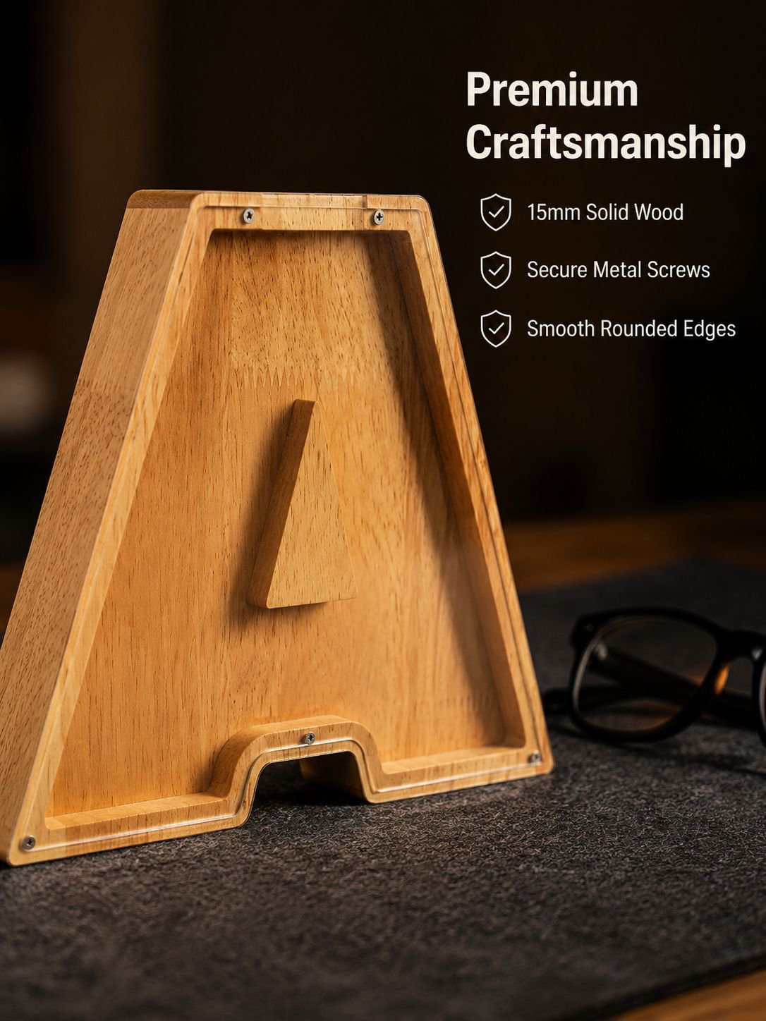 Wooden Gift Money Box Ornament