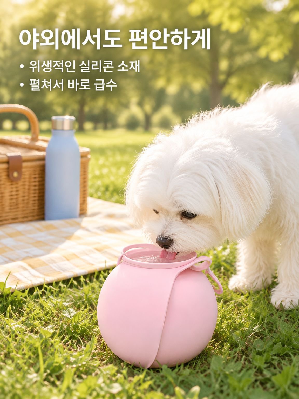 접이식 실리콘 볼 세트