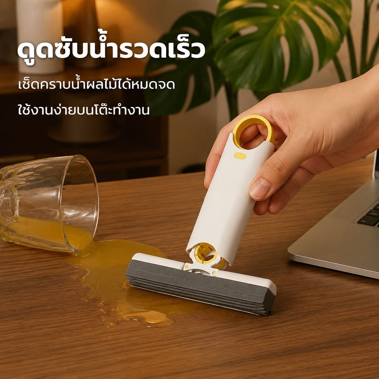 ม็อบฟองน้ำดูดซับน้ำแบบถือขนาดเล็ก