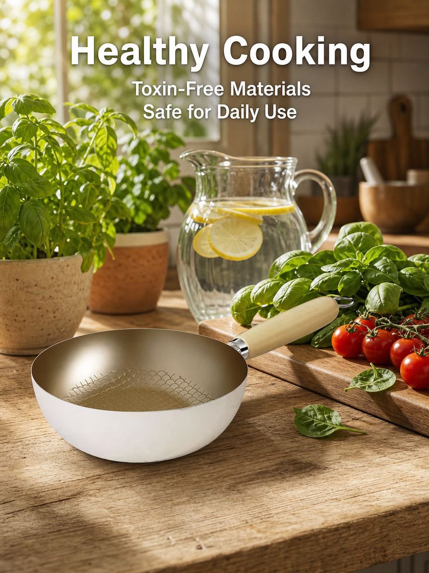 White Ceramic Non-Stick Skillet
