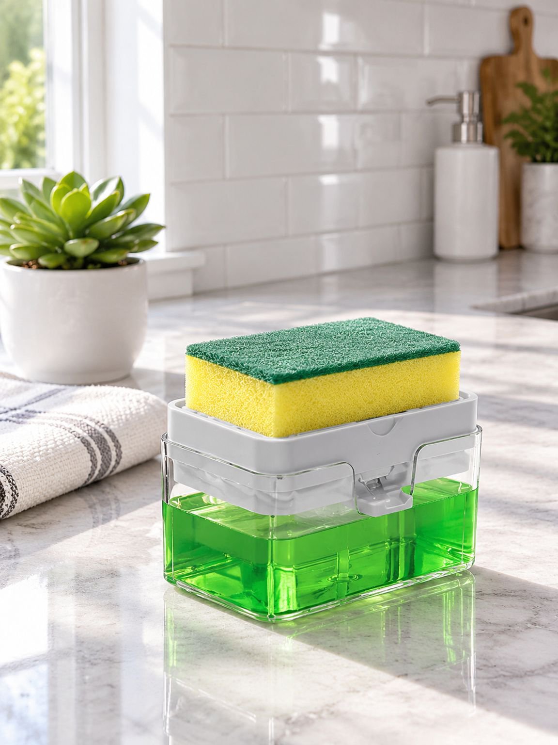 Creative Press Soap Dispenser