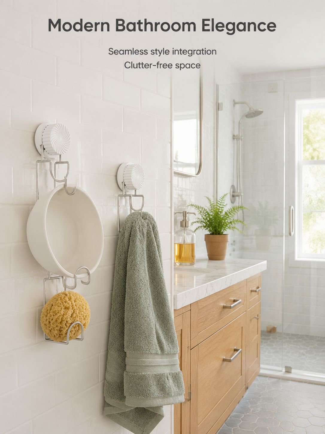 Multipurpose Storage Hooks Basin Hooks