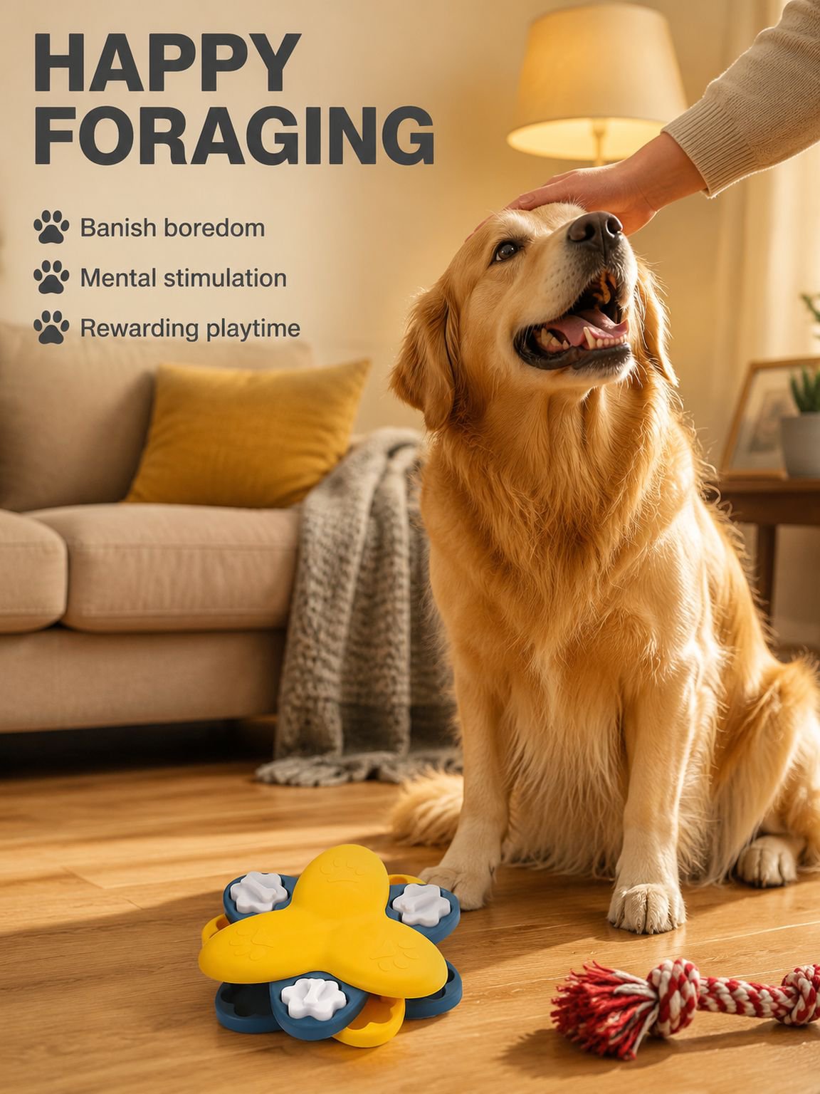 Pet Educational Slow-Feeding Bowl