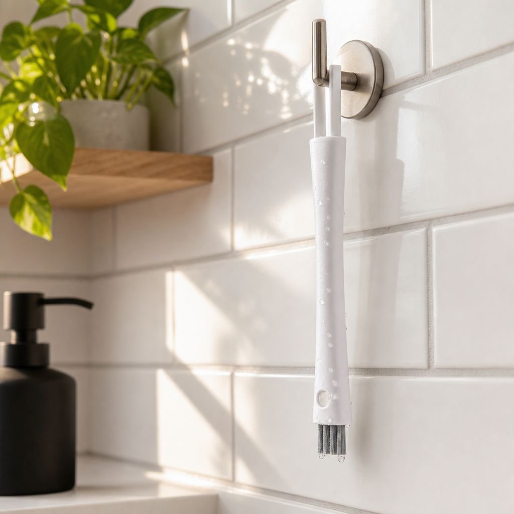 Double-Ended Groove Brush Household Floor Cleaner