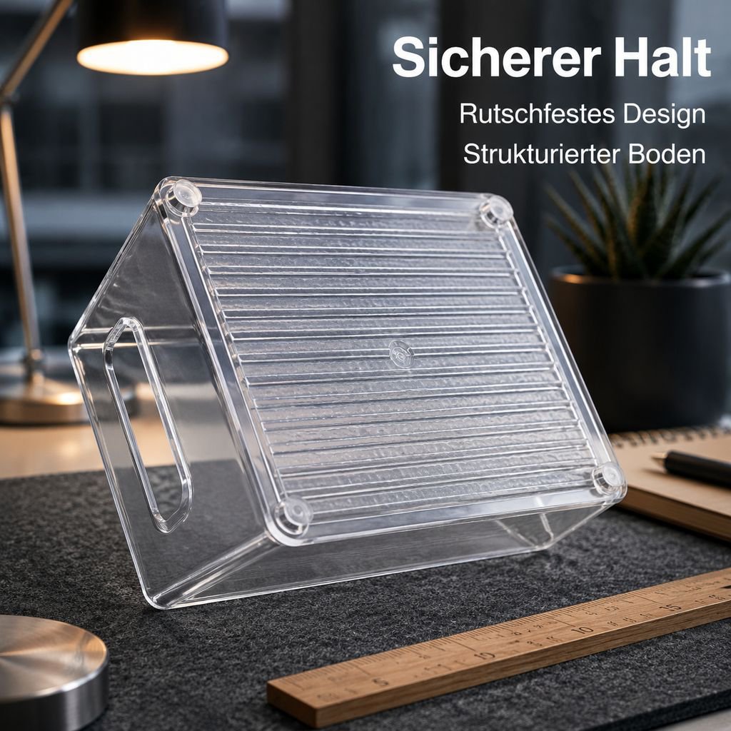 Acryl Aufbewahrungsbox für den Schreibtisch