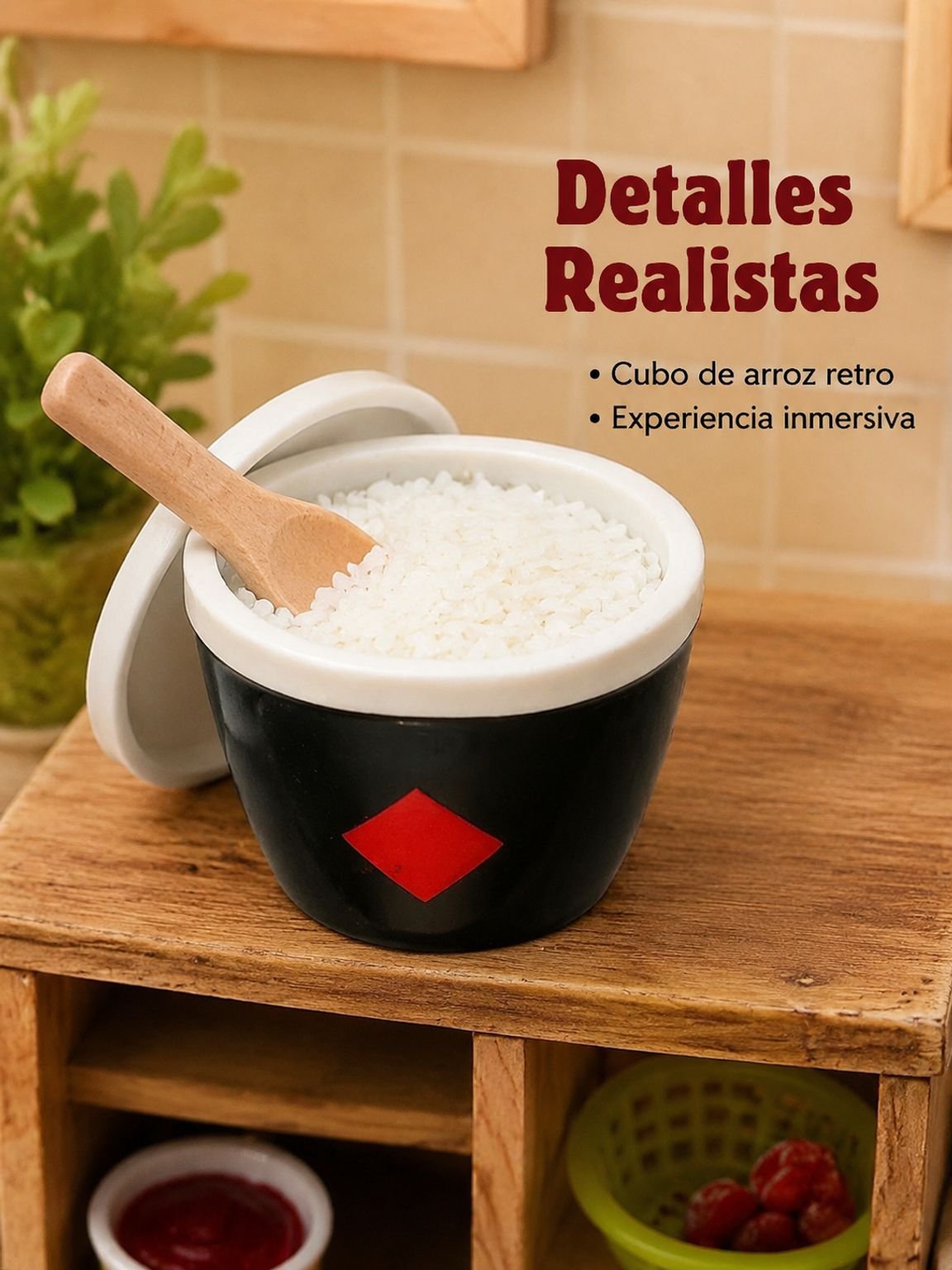 Set de cocina de madera para niños