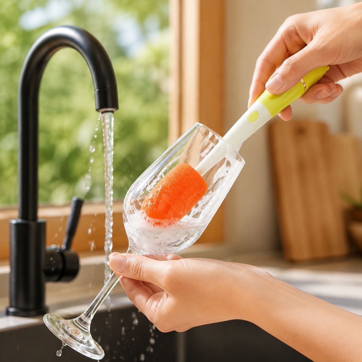 Long Handle Multi-purpose Cup Brush