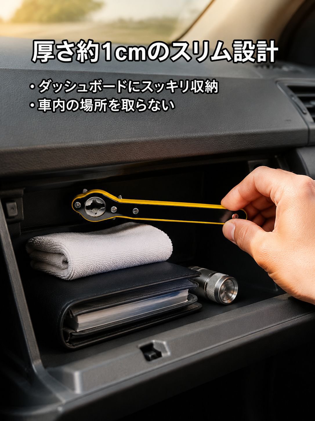 車用ジャッキハンドル省力アクセサリー