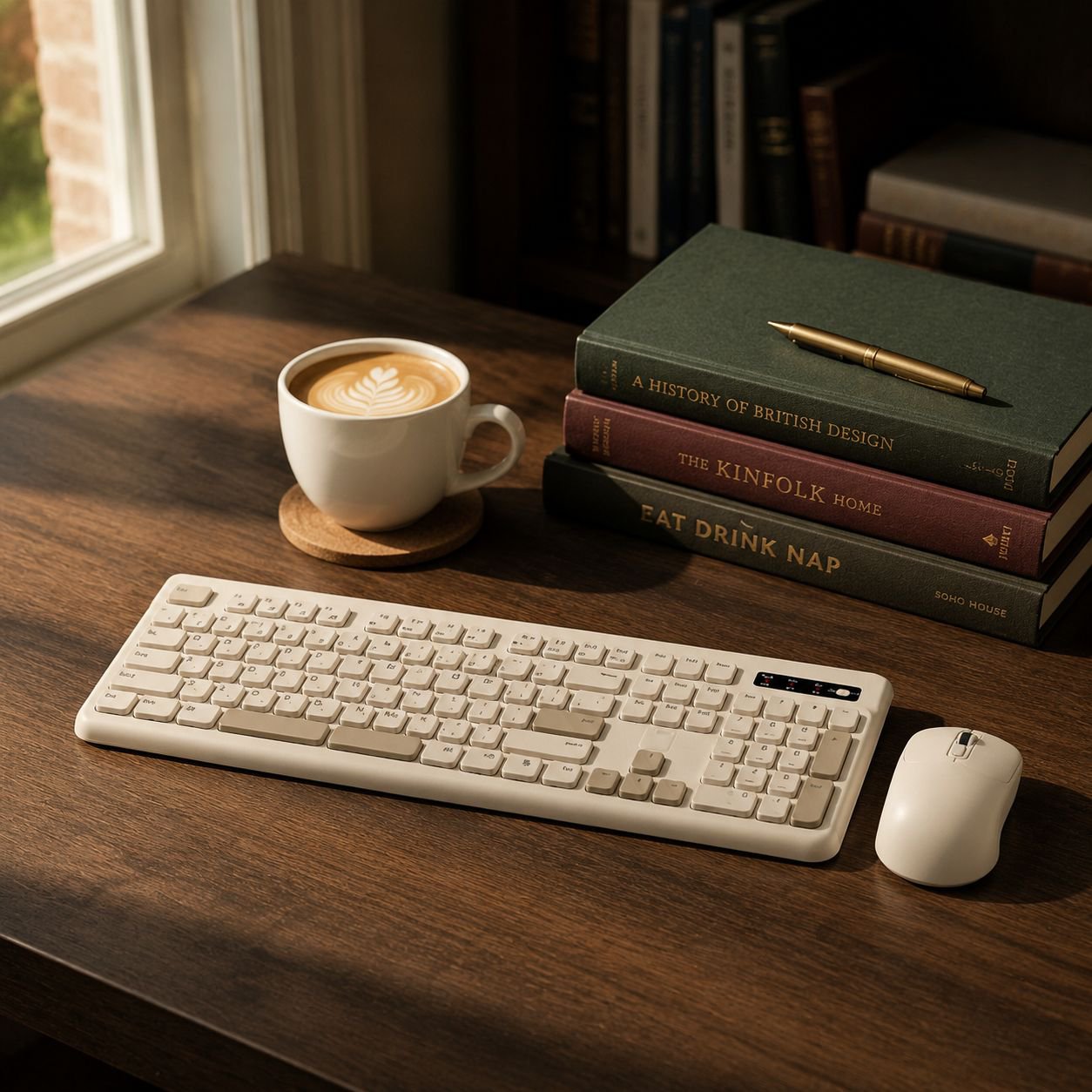 Wireless Keyboard and Mouse Combo