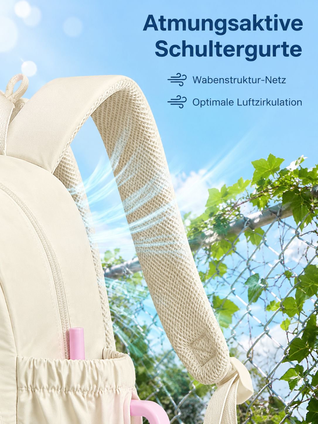 Geräumige Tennistasche aus robustem Material