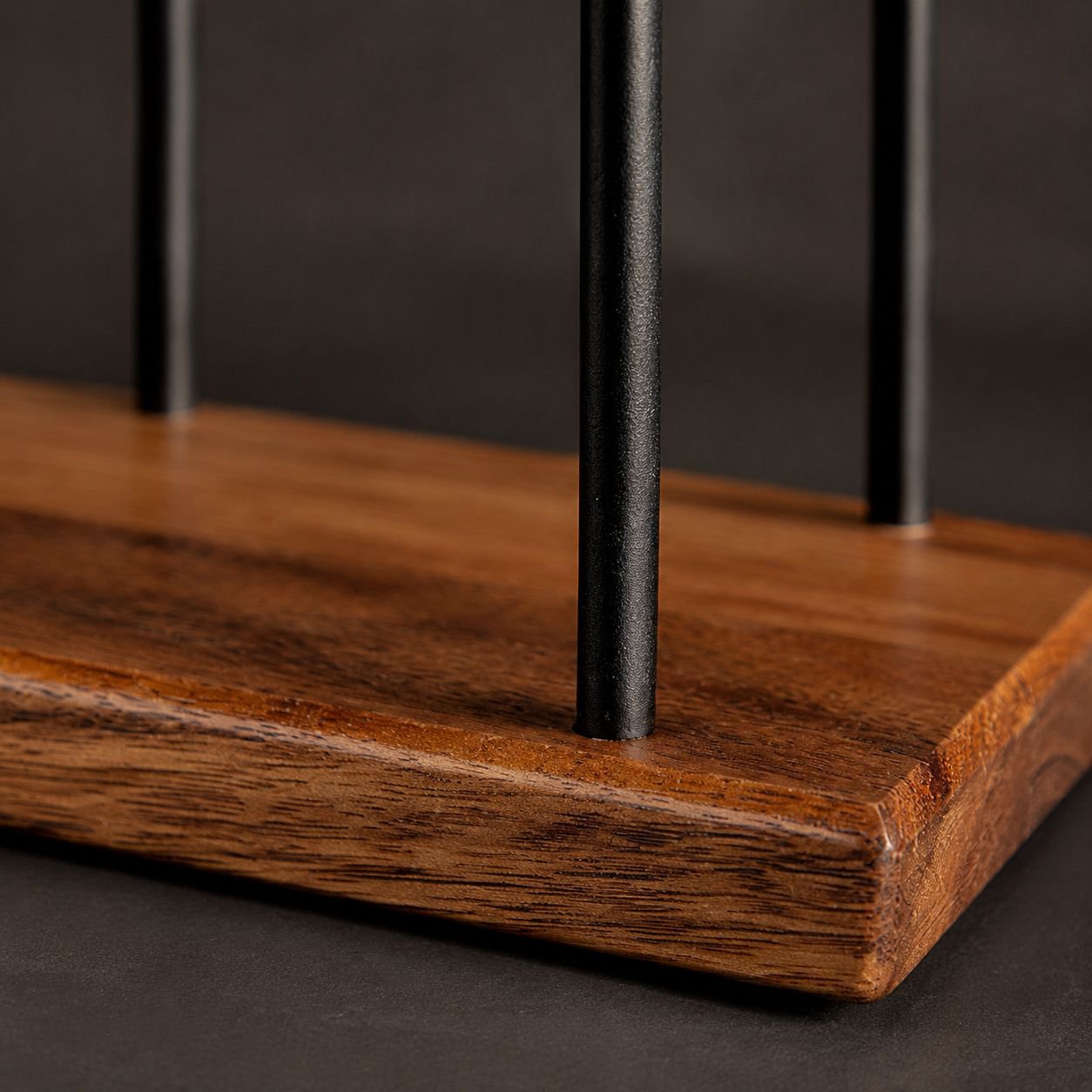 Rangement pour serviettes de table en bois pour restaurant