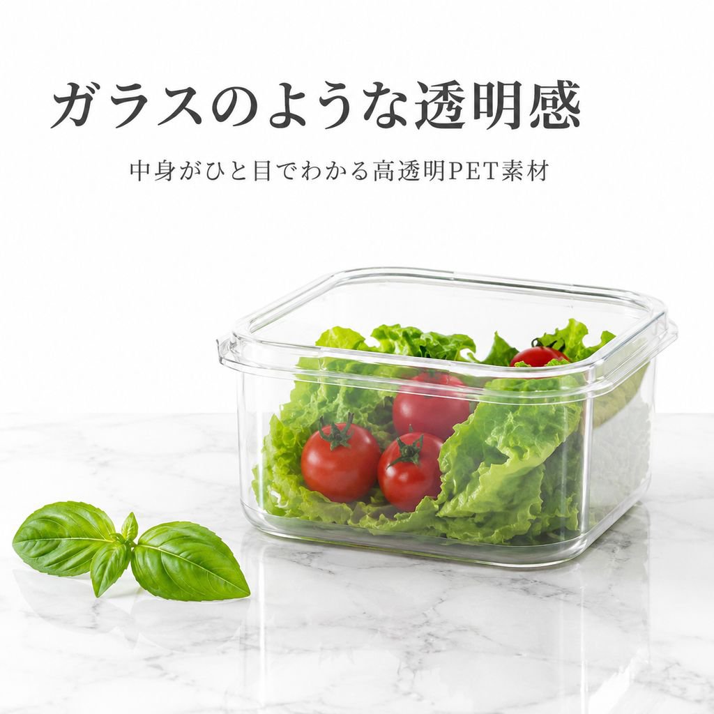 食品グレードの冷蔵庫用保存容器、蓋付き冷凍庫用容器、食品、餃子、野菜、その他の食品用の密閉容器。