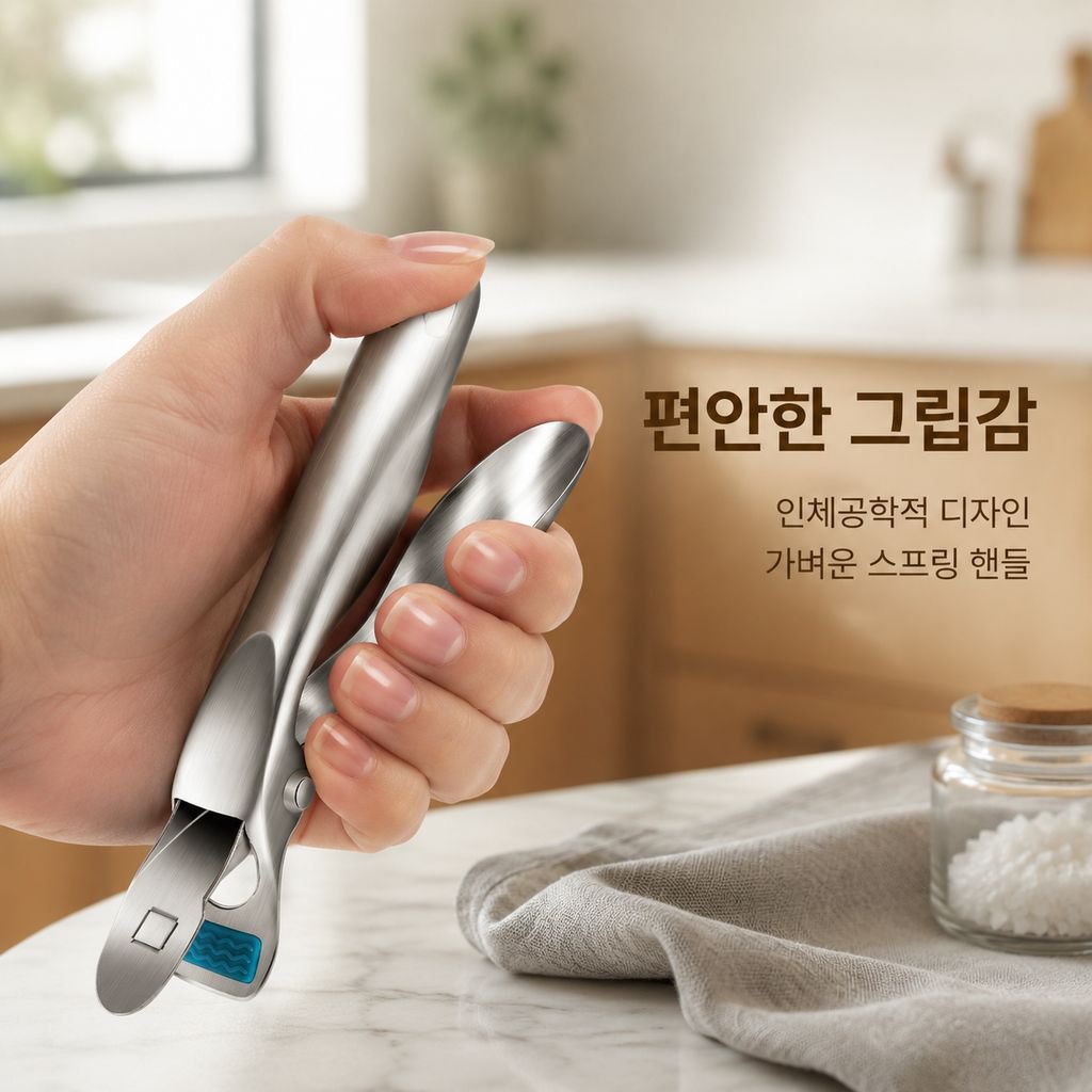 스테인리스 논슬립 찜 야채 집게 플레이트 홀더