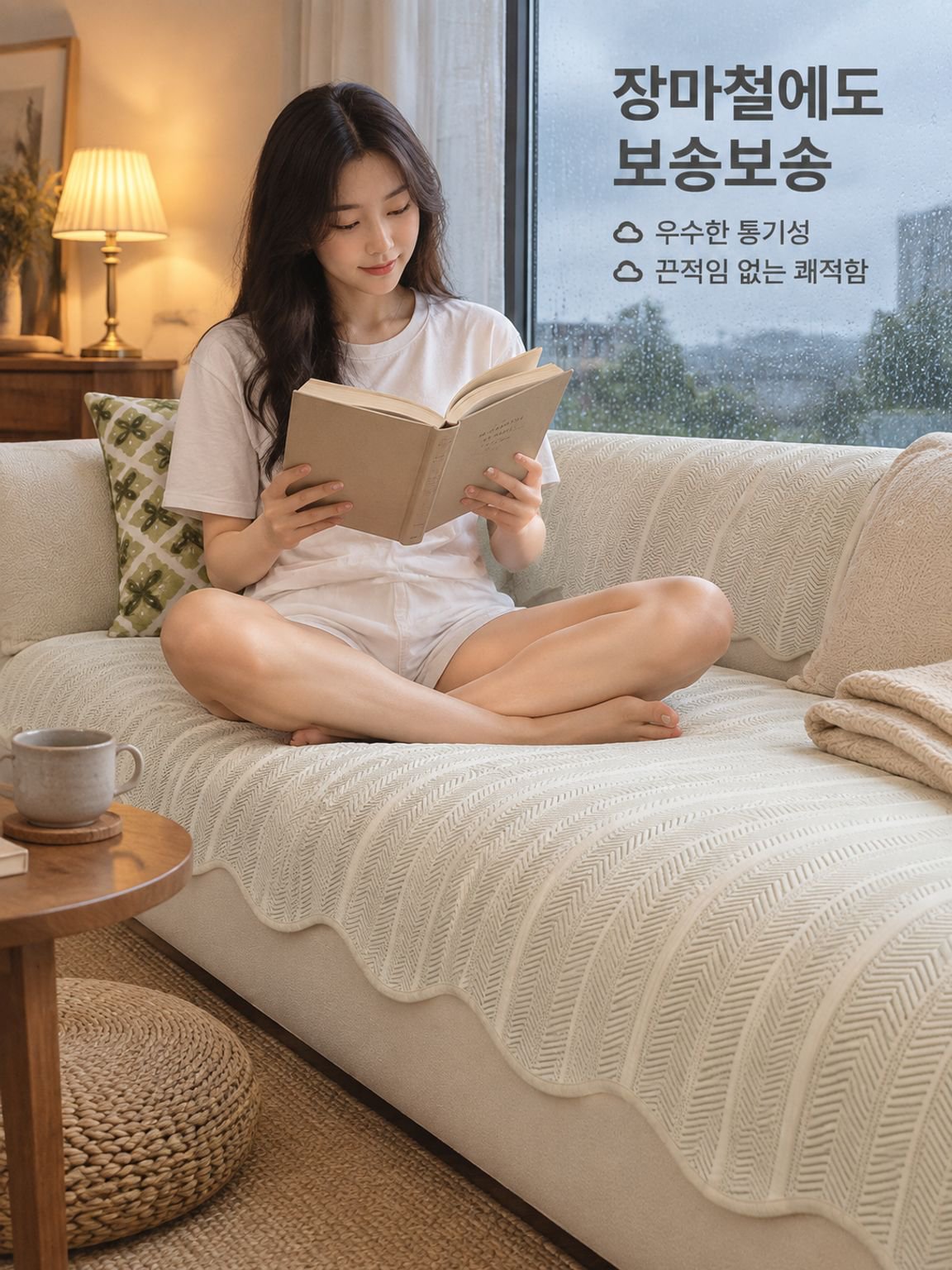 미끄럼 방지 소파 쿠션