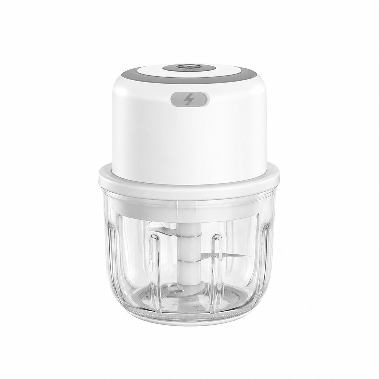 Portable Garlic Paste Maker Cordless Baby Food Grinder Kitchen Chopper