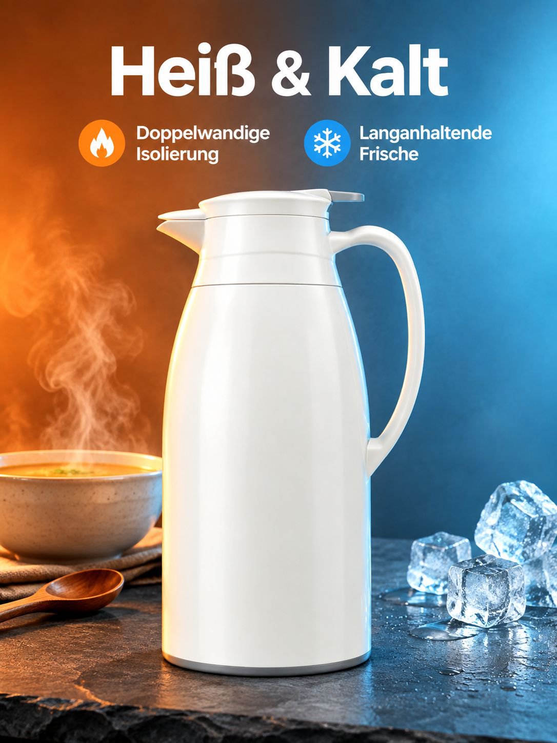 Multifunktionaler Thermosbehälter