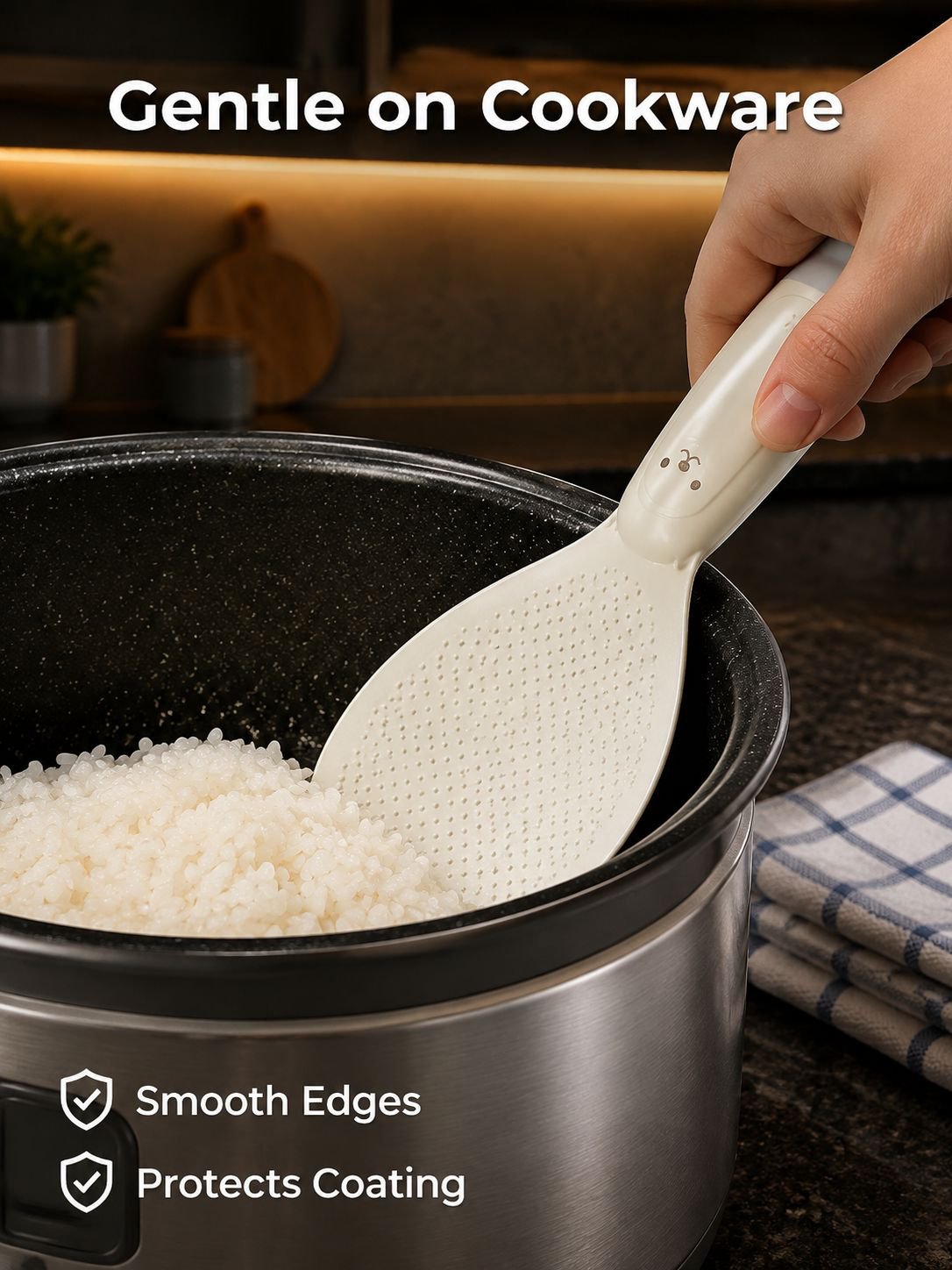 Non-stick Suction Base Baby Spoon