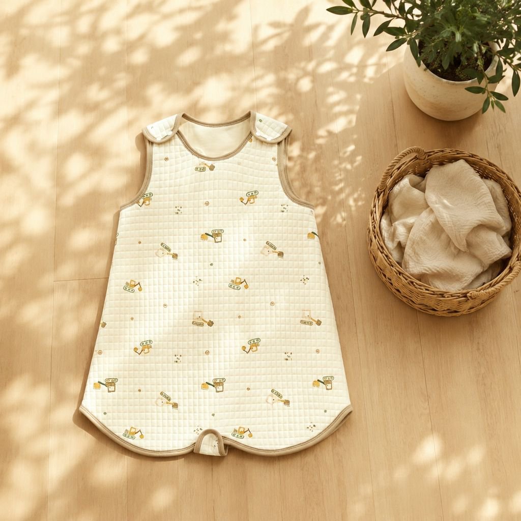 Saco de dormir para bebé tipo chaleco anti-patada para todas las estaciones