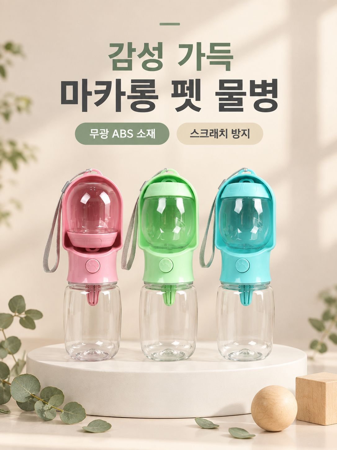 다기능 반려동물 물병