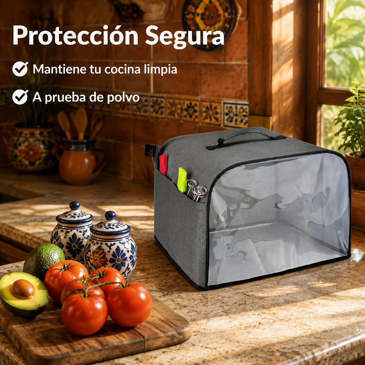 Funda multifuncional impermeable para horno, apta para freidora de aire y tostadora