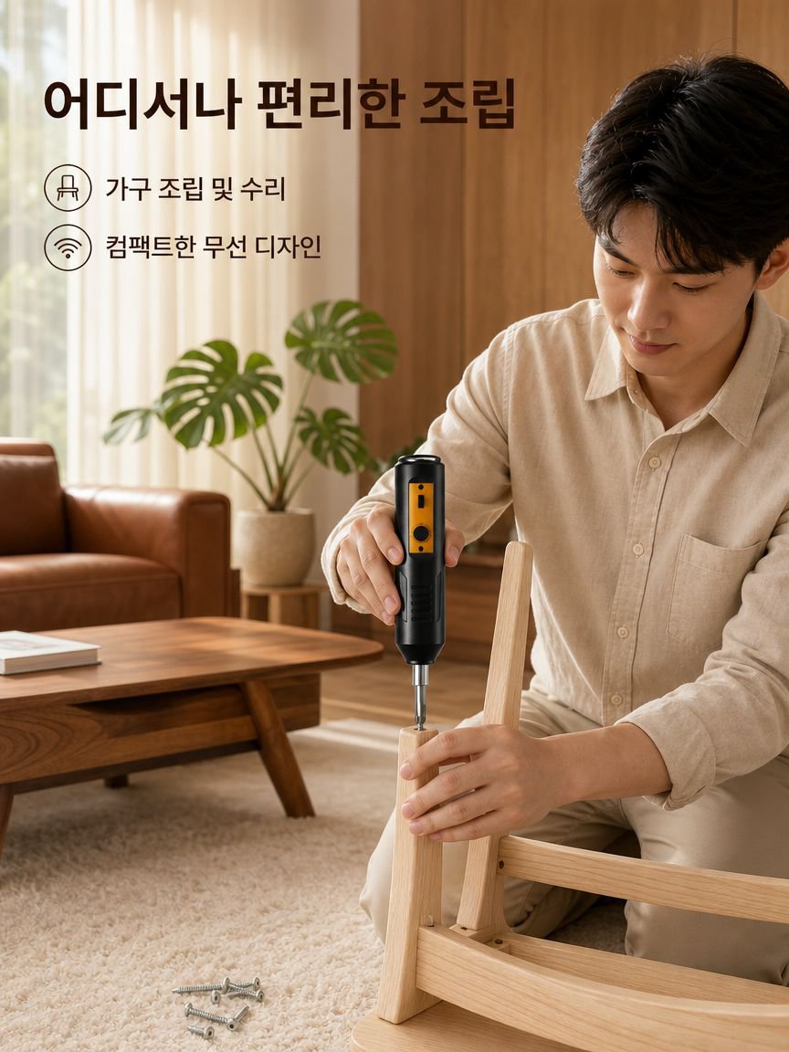 무선 휴대용 스마트 전동 드라이버