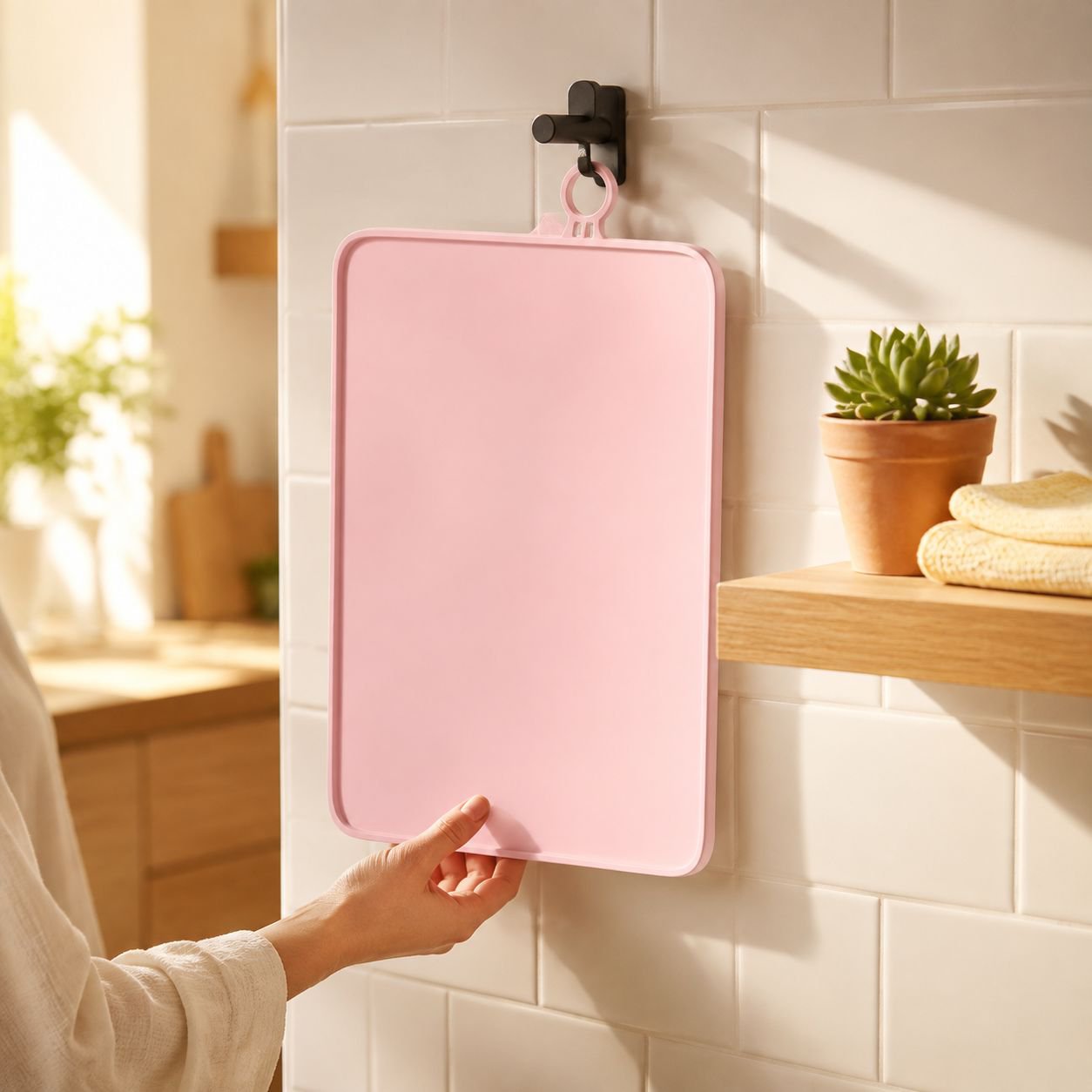 Taza plegable de silicona para alimentos