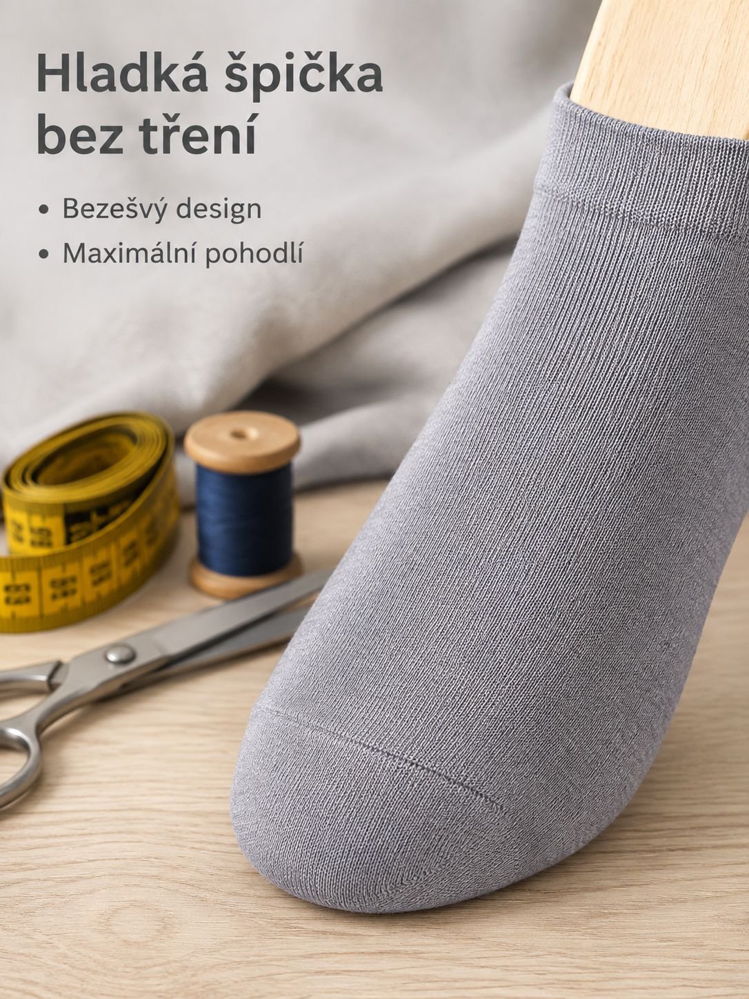 Pohodlné a prodyšné pánské kotníkové ponožky
