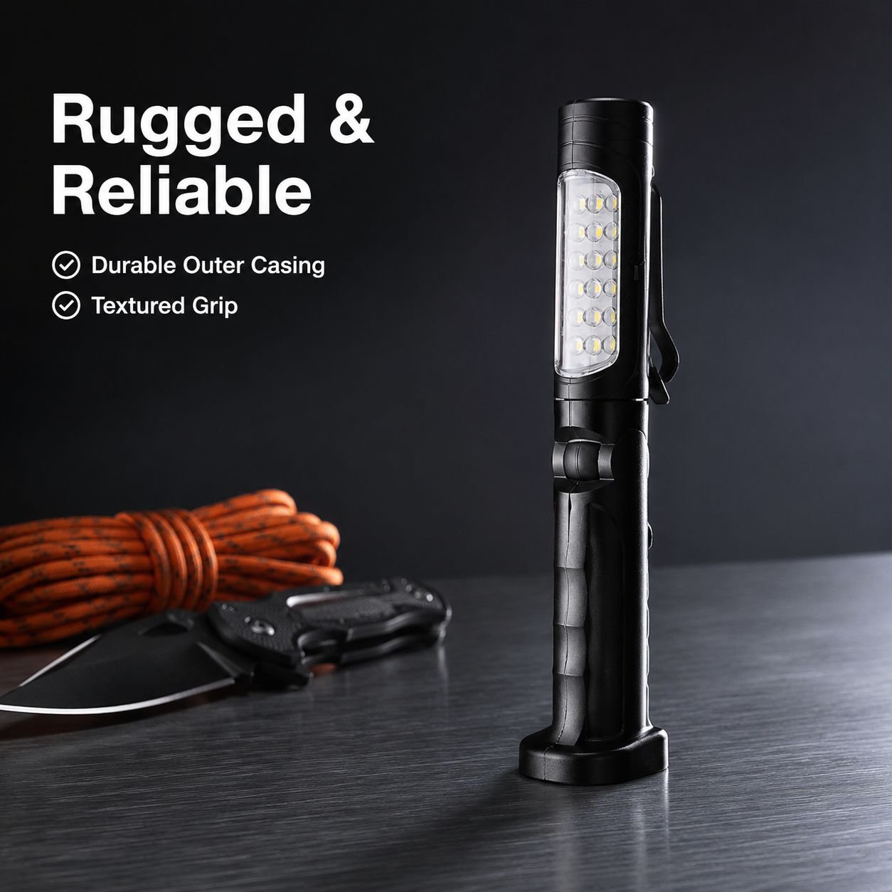 BioLite Rechargeable Camping Lantern Magnetic Work Light Portable Flashlight -301E