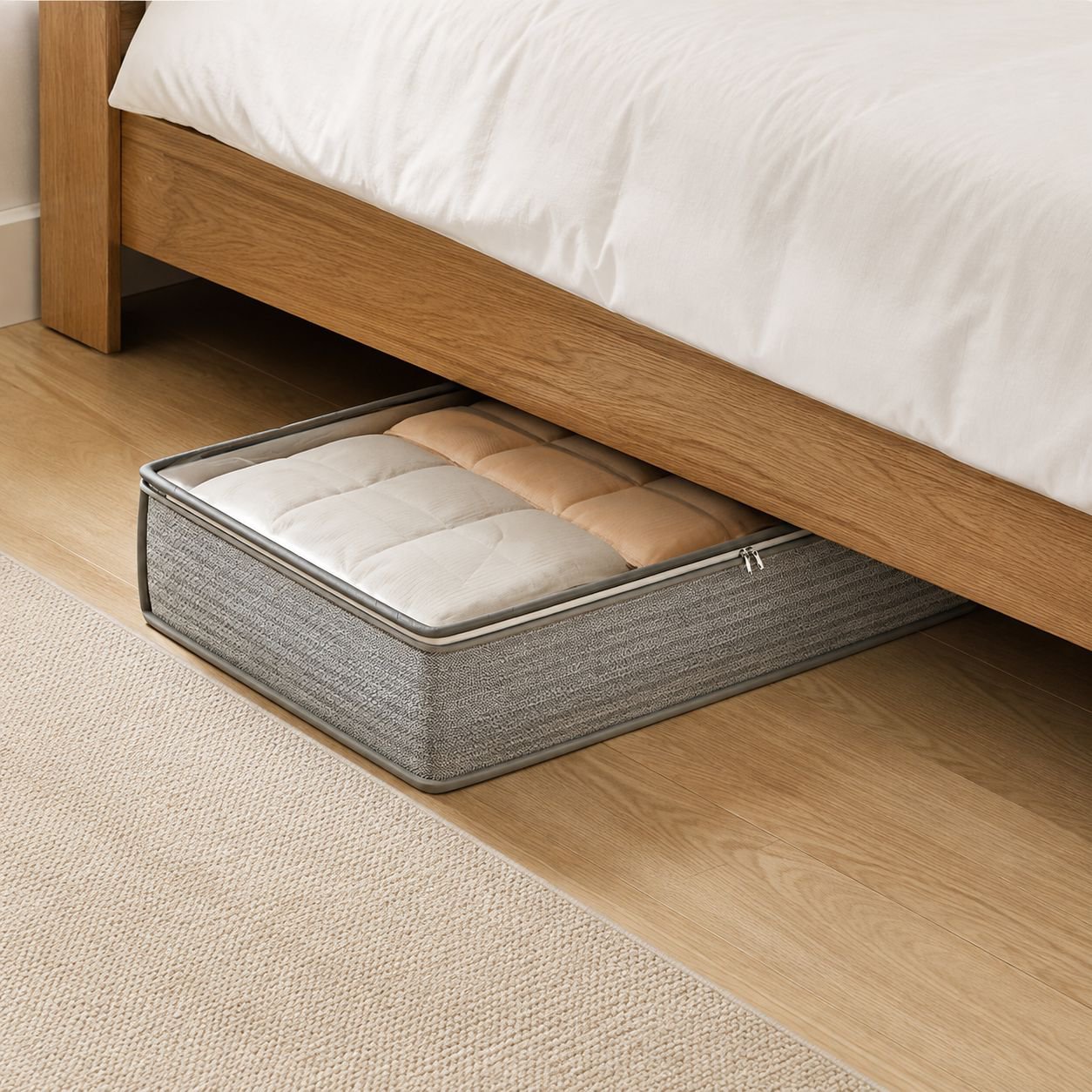 Large Capacity Under Bed Storage Box for Clothes and Quilts