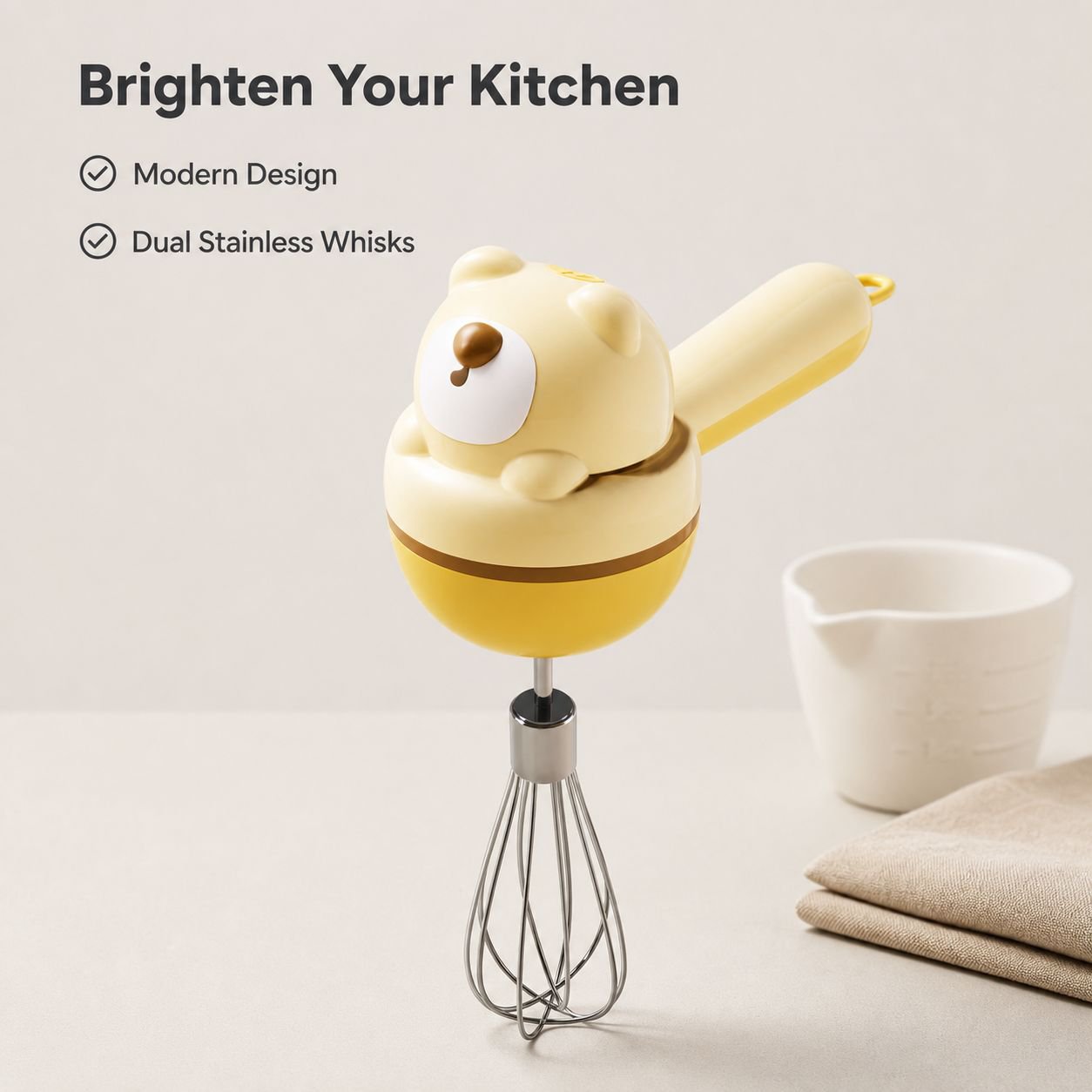 Portable Kitchen Egg Beater Multifunctional Cream Mixer