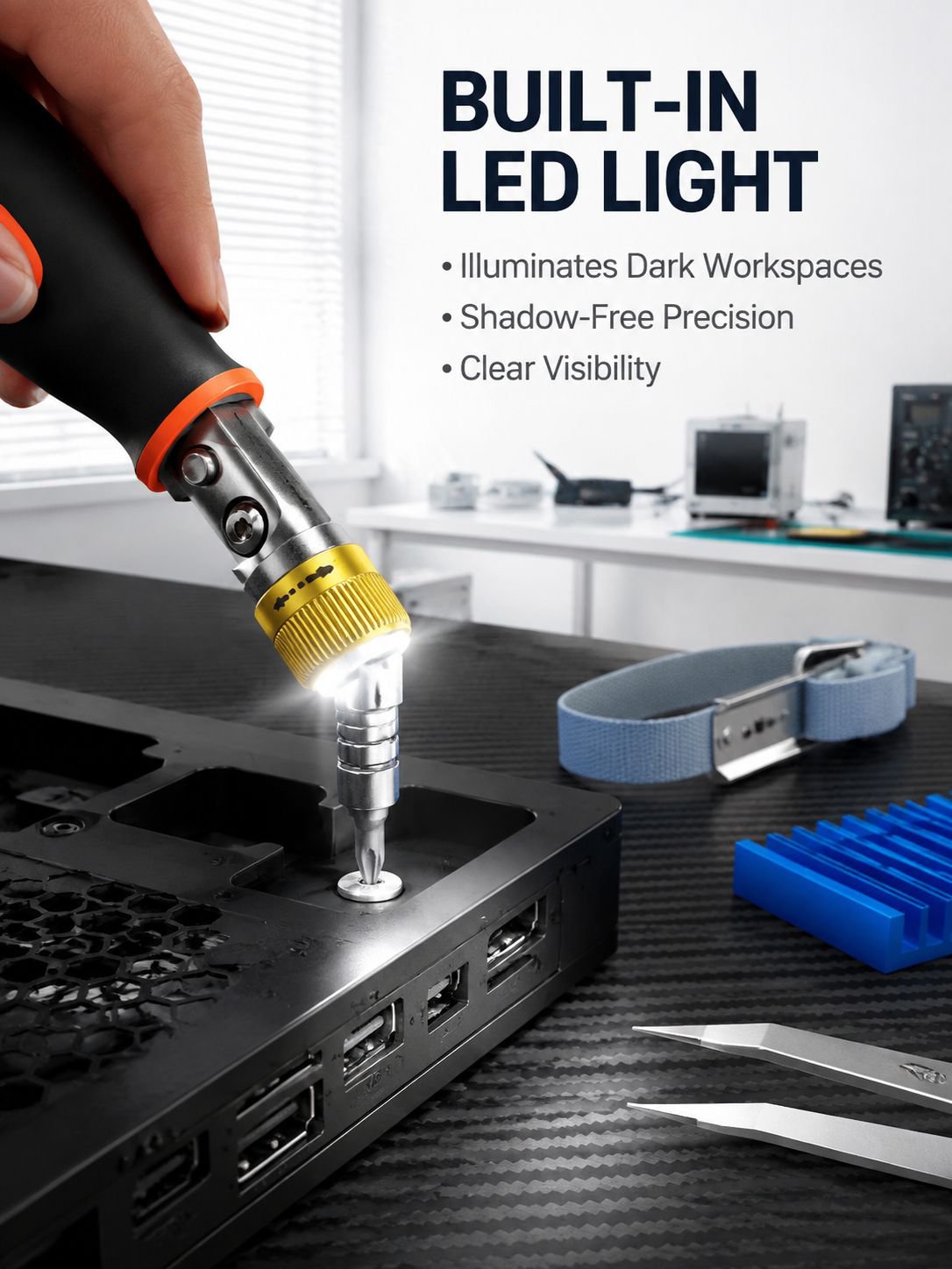 Ratchet Electric Screwdriver