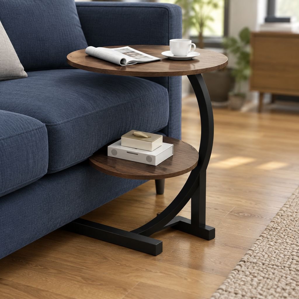 Compact Practical Tea Table Modern Bedside Table