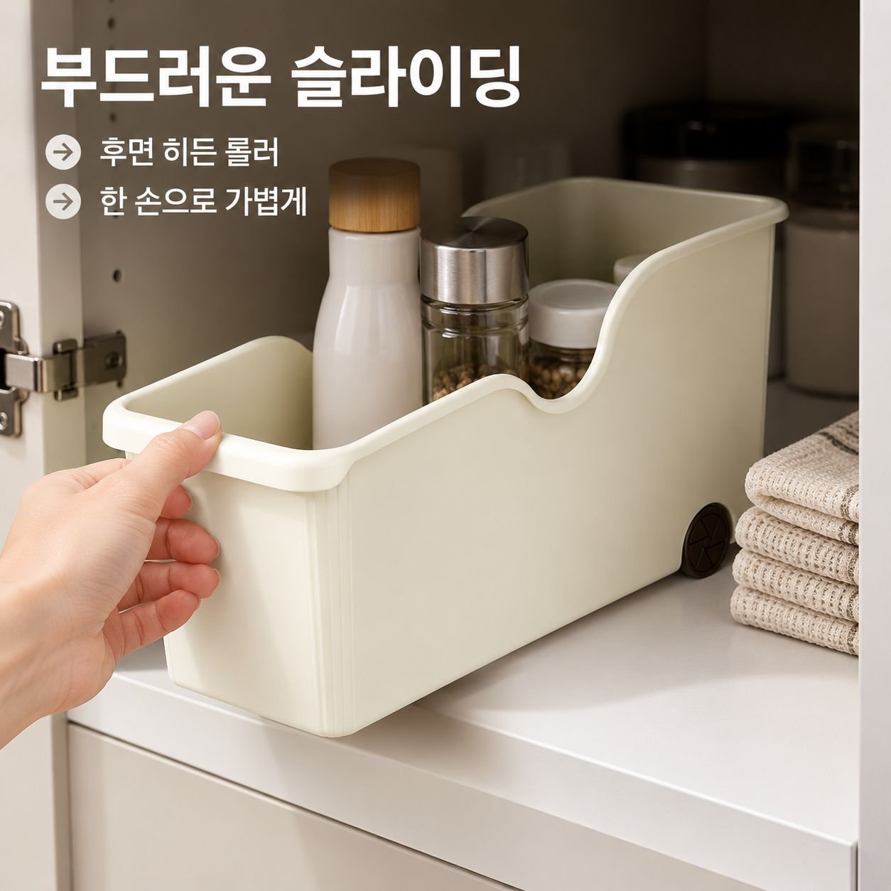 주방 조리도구 정리대