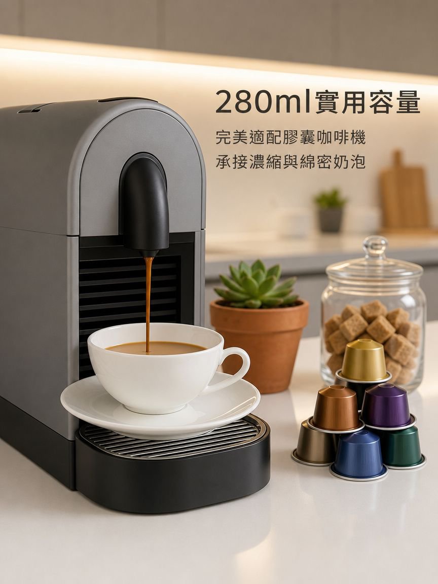 輕奢拿鐵杯碟組合
