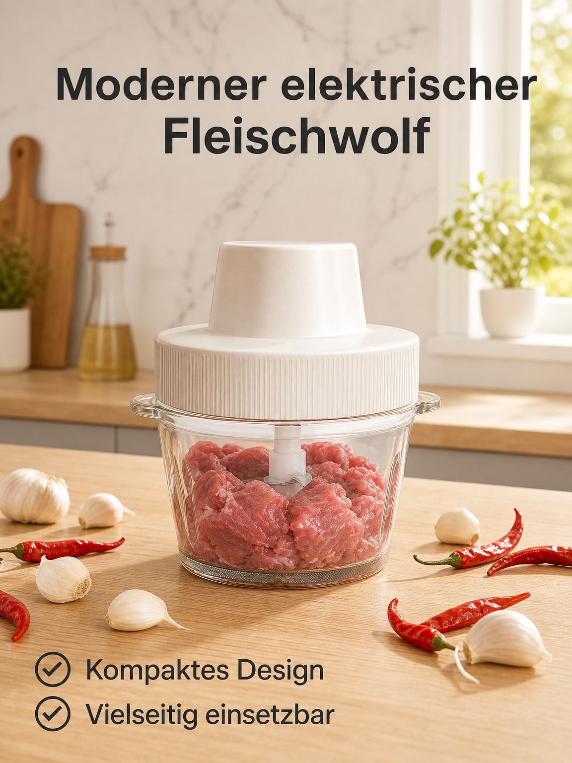 Elektrischer Fleischmixer für die Küche