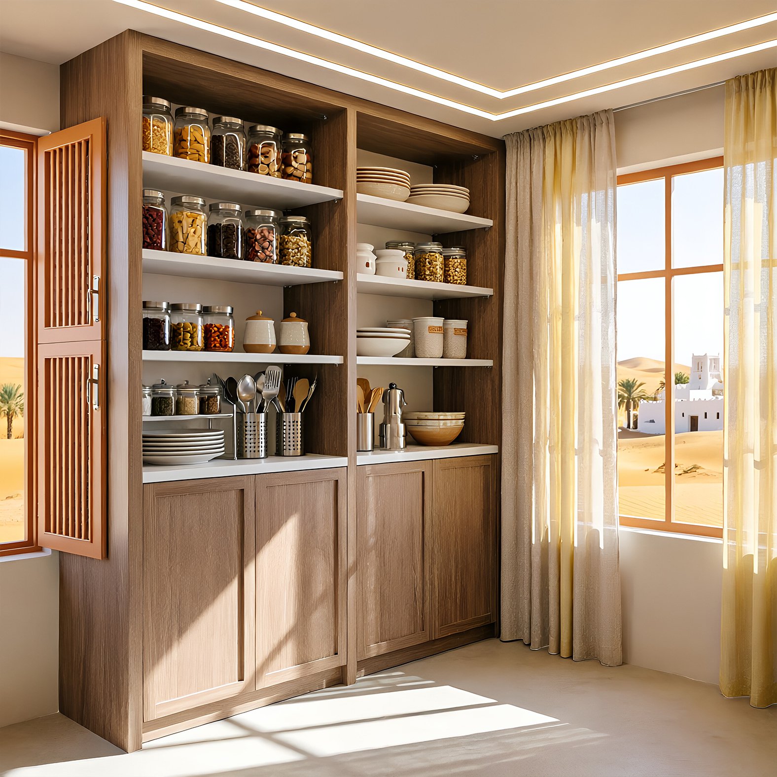 تخزين المطبخ