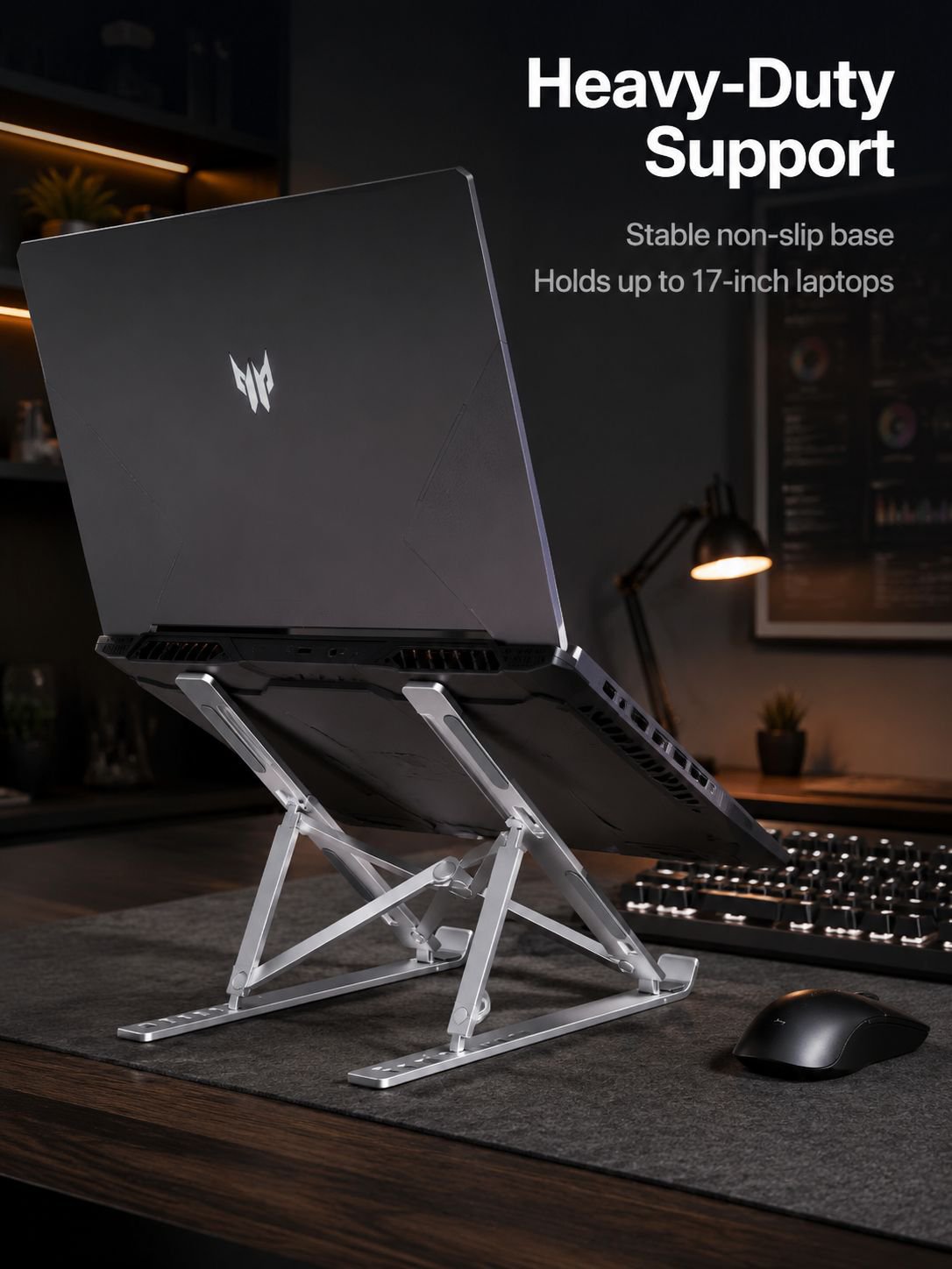 Multi-functional Foldable Desktop Cooling Bracket