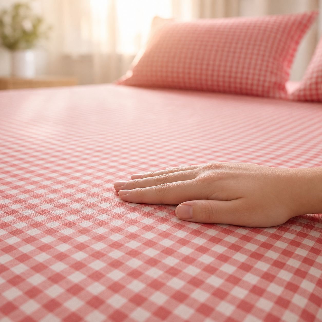 Fashion Bedspread Bed Sheet Dustproof Comfortable Protective Cover Bed Quilt