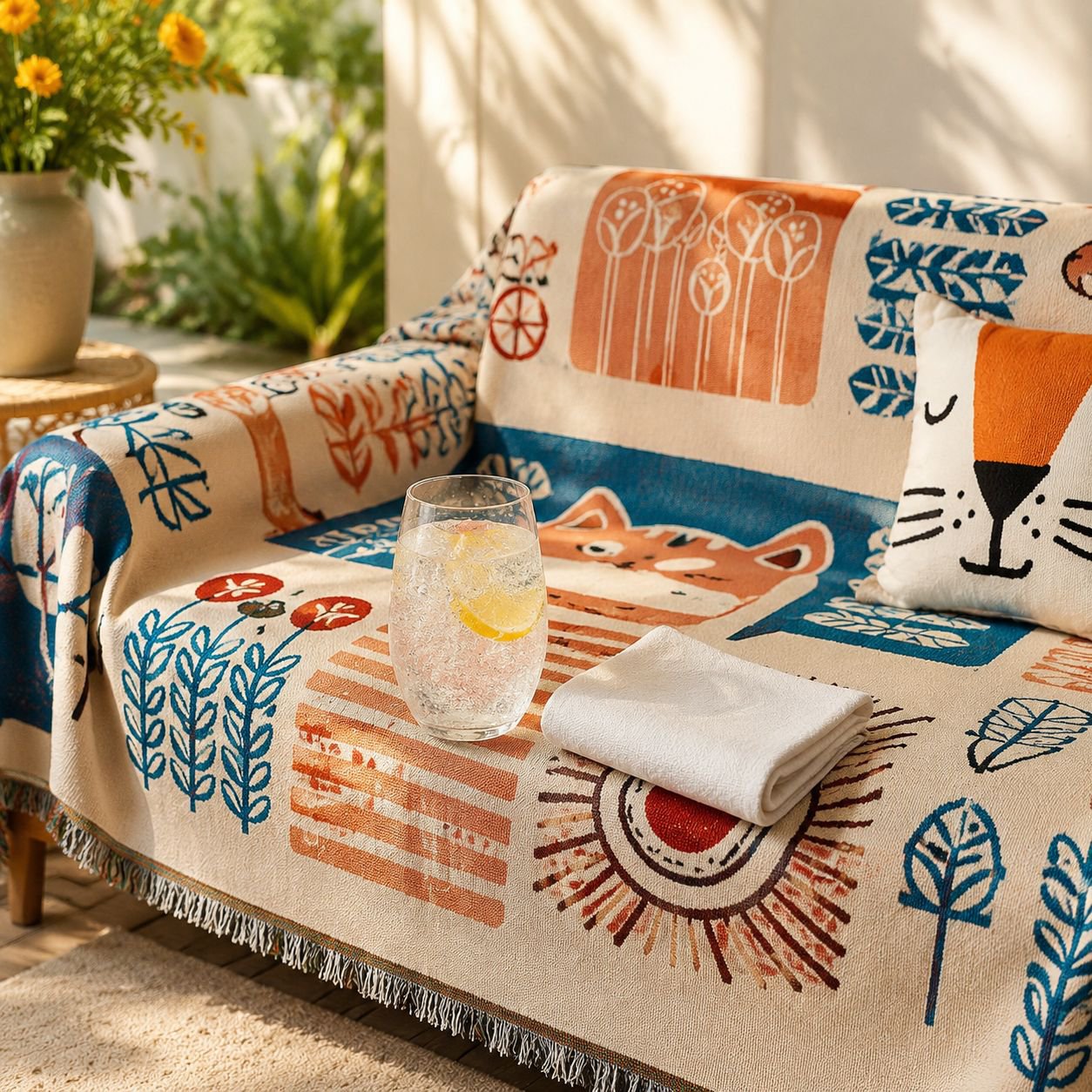 Scandinavian Full Enclosure Summer Cushion