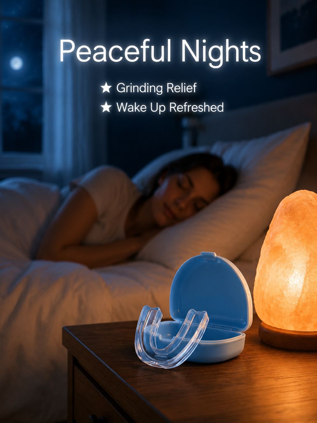 Multi-Purpose Night Mouth Guard for Teeth Grinding, Snoring Prevention, and Teeth Alignment