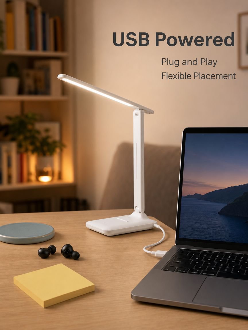 Dimmable Eye-Friendly Desk Lamp